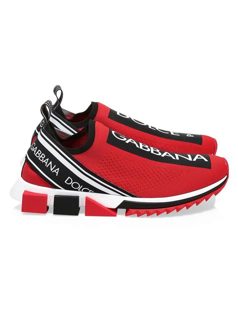 tenis vermelho dolce gabbana|dolce and gabbana sneakers price in south africa.